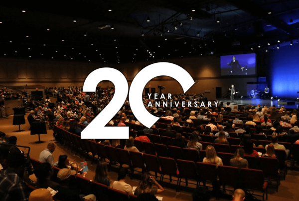 20 year anniversary of raising capital for church capital campaigns